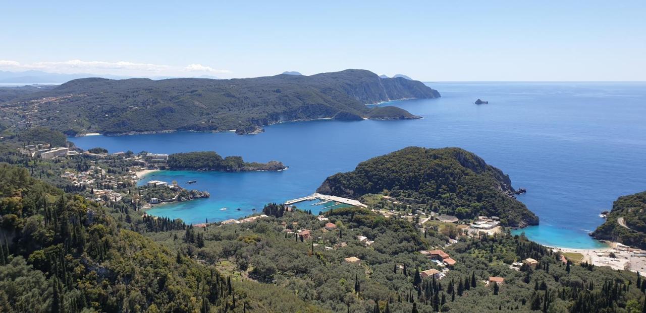 Evelina Luxury Suites In Corfu Ypsos Exteriér fotografie